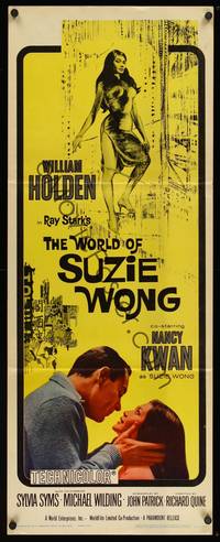 9b605 WORLD OF SUZIE WONG  insert '60 William Holden was the first man that Nancy Kwan ever loved!