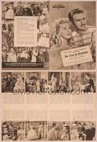 9c217 THAT LADY IN ERMINE German program '51 Betty Grable & Douglas Fairbanks Jr., Ernst Lubitsch!