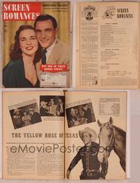 9c104 SCREEN ROMANCES magazine July 1944, Deanna Durbin & Gene Kelly in Christmas Holiday!