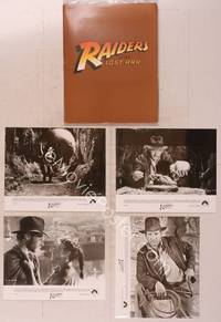 9c152 RAIDERS OF THE LOST ARK presskit '81 Harrison Ford, Karen Allen, classic images!