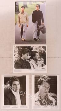 9c153 RAIN MAN presskit '88 Tom Cruise & autistic Dustin Hoffman, directed by Barry Levinson!