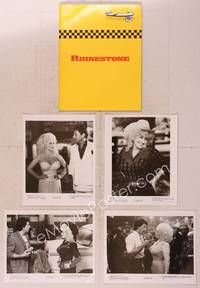 9c159 RHINESTONE presskit '84 cab driver Sylvester Stallone, sexy country music star Dolly Parton!