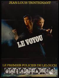 9e191 CROOK French 1p '70 Claude Lelouch's Le voyou, Jean-Louis Trintignant by Ferracci!