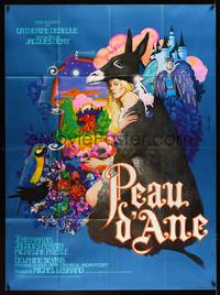 9e202 DONKEY SKIN French 1p '70 Jacques Demy's Peau d'ane, best art of Deneuve by Jim Leon!