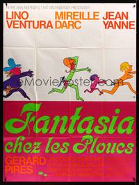 9e219 DIAMOND BIKINI French 1p '71 Pires's Fantasia chez les ploucs, wacky sexy art!