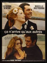 9e260 IT ONLY HAPPENS TO OTHERS French 1p '71 Marcello Mastroianni & sexy Catherine Deneuve!