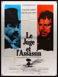 9e263 JUDGE & THE ASSASSIN French 1p '76 Bertrand Tavernier's Le Juge et l'assassin, Noiret