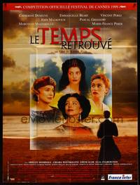 9e282 LE TEMPS RETROUVE DS French 1p '99 Catherine Deneuve, Emmanuelle Beart, Marie-France Pisier