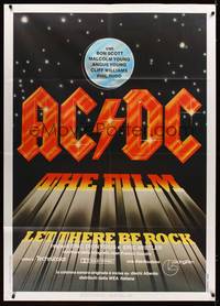 9e501 LET THERE BE ROCK Italian 1p '81 AC/DC, Angus Young, Bon Scott, rock and roll!
