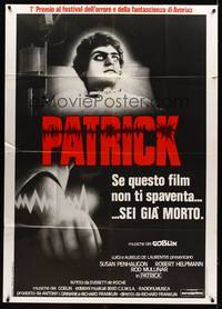9e538 PATRICK Italian 1p '79 Australian horror, he was deaf, dumb & blind but had a 6th sense!