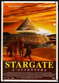 9e572 STARGATE Italian 1p '94 cool completely different pyramid art by Paolo Sestito!