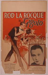 9e044 GIGOLO WC '26 Rod La Rocque's mother is bankrupted by a gigolo & he becomes one himself!