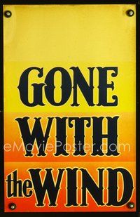 9e045 GONE WITH THE WIND WC '39 Selznick's production of Margaret Mitchell's story of the Old South