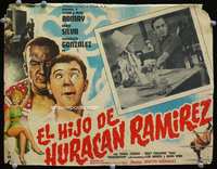 9f649 EL HIJO DE HURACAN RAMIREZ Mexican LC '65 wacky art of Pepe Romay, David Silva!
