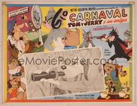 9f631 CARNAVAL TOM Y JERRY Y SUS AMIGOS Mexican LC '60s Tom & Jerry, Droopy blowing bird whistle!