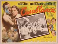 9f632 CASABLANCA Mexican LC R60s Humphrey Bogart at bar, Michael Curtiz classic!