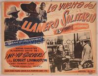 9f686 LONE RANGER RIDES AGAIN Mexican LC R40s Robert Livingston in the title role, serial!