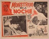 9f696 MONSTER ON THE CAMPUS Mexican LC '58 Jack Arnold directed, beast amok on campus!