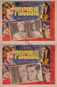 9f605 PSYCHO 2 Mexican LCs R60s sexy Janet Leigh, Anthony Perkins, Alfred Hitchcock!