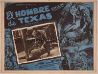 9f718 ROAD TO DENVER Mexican LC '55 John Payne in a bullet blazing showdown, cool western art!