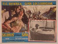 9f728 SOLOMON & SHEBA Mexican LC '59 Yul Brynner, super sexy Gina Lollobrigida in bath!