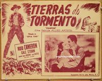 9f734 STAMPEDE Mexican LC R50s great image of Rod Cameron & Gale Storm!