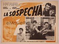 9f738 SUSPICION Mexican LC R60s directed by Alfred Hitchcock, Cary Grant & Joan Fontaine!