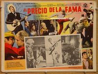 9f768 YOUR CHEATIN' HEART Mexican LC '64 great image of George Hamilton as Hank Williams w/guitar!