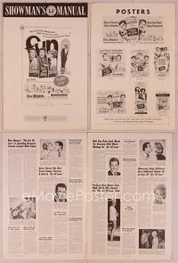 9f059 ART OF LOVE pressbook '65 Dick Van Dyke, Elke Sommer, James Garner, Angie Dickinson