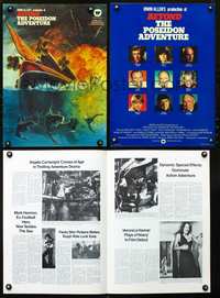 9f073 BEYOND THE POSEIDON ADVENTURE pressbook '79 Irwin Allen directed, Mort Kunstler disaster art
