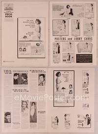 9f106 BUTTERFIELD 8 pressbook '60 callgirl Elizabeth Taylor is the most desirable & easiest to find!