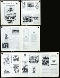 9f150 COWBOYS int'l pressbook '72 big John Wayne, Bruce Dern, Robert Carradine!