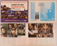 9f163 DEER HUNTER English pressbook 1979 directed by Michael Cimino, Robert De Niro, Walken!