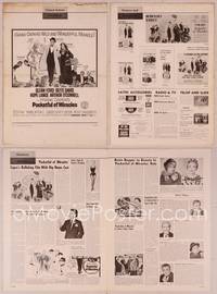9f394 POCKETFUL OF MIRACLES pressbook '62 Frank Capra, artwork of Glenn Ford, Bette Davis & more!