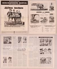 9f444 SONS OF KATIE ELDER pressbook '65 Martha Hyer, John Wayne, Dean Martin & more!