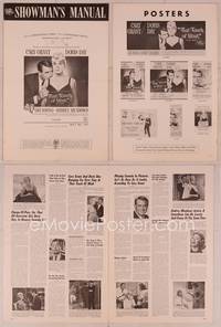 9f484 THAT TOUCH OF MINK pressbook '62 great close up of Cary Grant & Doris Day!