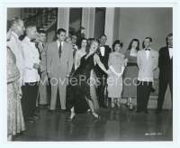 9g007 AFFAIR IN TRINIDAD 8x10 still '52 Rita Hayworth doing a torrid dance to make Ford angry!
