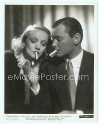 9g016 ANGEL 8x10 still '37 wonderful c/u of Herbert Marshall lighting Marlene Dietrich's cigarette!