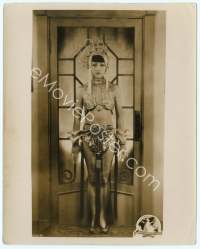 9g022 ANNA MAY WONG deluxe 8x10 still '20s wonderful full-length portrait in wild sexy outfit!