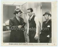 9g059 BULLETS OR BALLOTS 8x10 still '36 Edward G. Robinson points cigar at smoking Humphrey Bogart