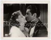 9g063 CAMILLE 8x10 still '37 romantic close up of Greta Garbo & Robert Taylor about to kiss!