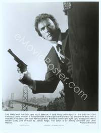 9g120 ENFORCER 7.25x9.75 still '76 Clint Eastwood as Dirty Harry by Golden Gate Bridge!