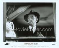 9g129 FAREWELL MY LOVELY 8x10 still '75 best image of Robert Mitchum smoking & drinking in window!