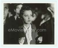 9g142 FURY 8x10 still '36 Fritz Lang mob violence classic, great c/u of scared Sylvia Sidney!