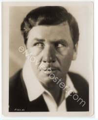 9g148 GEORGE BANCROFT 8.25x10.25 still '30s great close portrait with intense look on his face!
