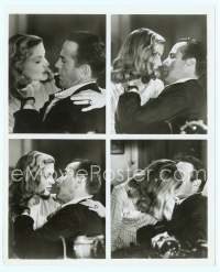 9g191 HUMPHREY BOGART/LAUREN BACALL 8x10 still '40s four images of the famous couple by Mac Julian