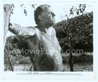 9g197 ILLUSTRATED MAN 8x10 still '69 Ray Bradbury, great portrait of tattooed Rod Steiger by tree!