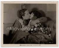 9g235 KISS IN A TAXI 8x10.25 still '27 Bebe Daniels getting the kiss that named this movie!