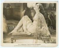 9g245 LADY OF THE PAVEMENTS 8x10 still '29 super close up of sexy Lupe Velez sitting on divan!