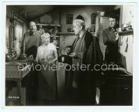 9g247 LADYKILLERS 8x10 still '55 Alec Guinness, Peter Sellers & Katie Johnson in tense moment!
